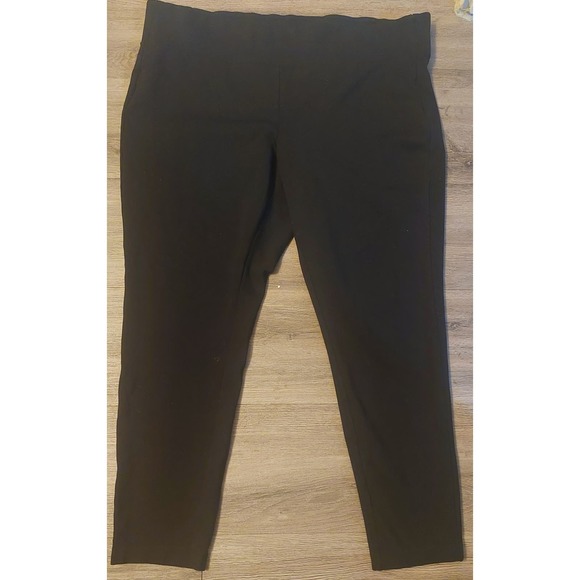 Torrid 2 Xtra Large Slim Fix Collection Black Crop Leggings - Picture 5 of 7